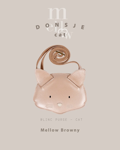 即納 BLINC PURSE - CAT [ DONSJE ]