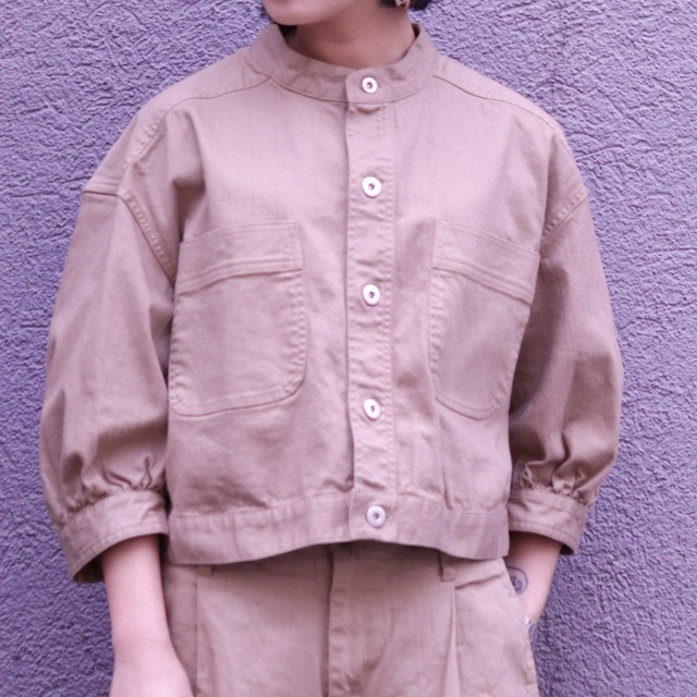 【MANON】VINTAGE DENIM BALLOON SLEEVE JACKET
