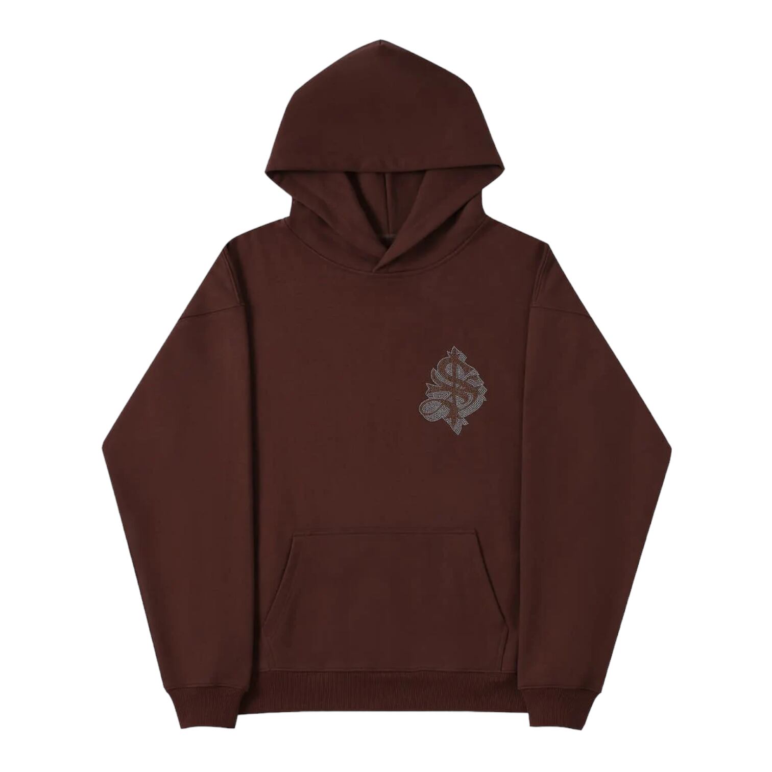 【SUPPLIER】RHINESTONE CROSS HOODIE