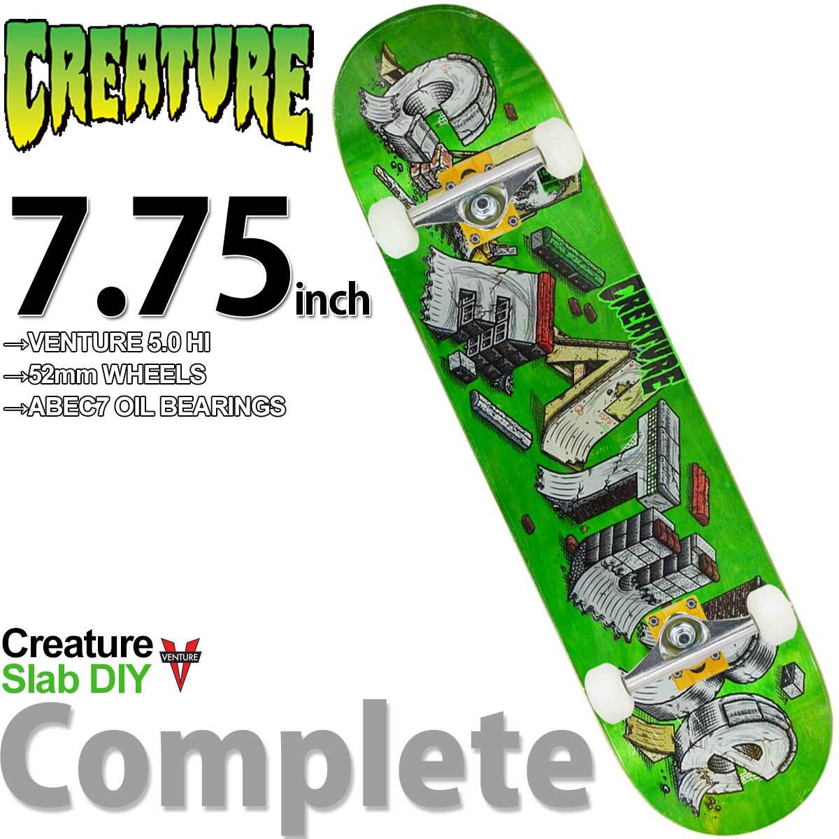 クリーチャー CREATURE スケボー スケートボード コンプリート デッキ