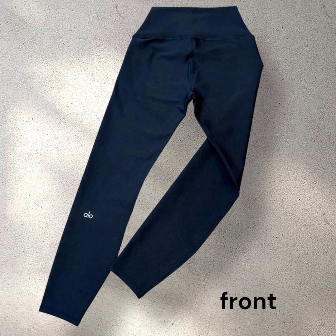alo】【HIGH-WAIST AIRLIFT LEGGING】アロー ヨガ レギンス 黒 black