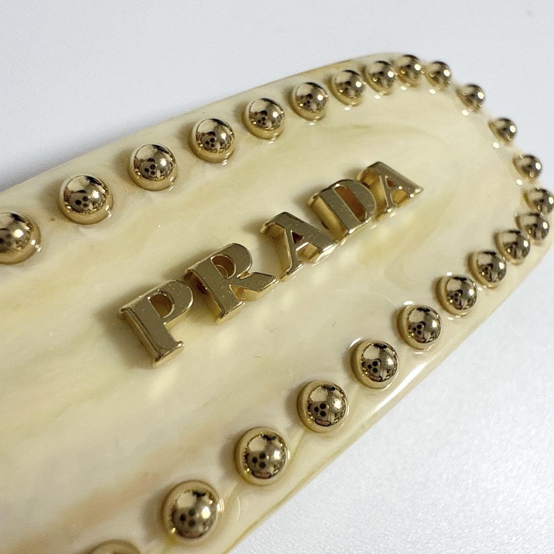超美品】プラダ レディース プレックス ヘアクリップ バレッタ