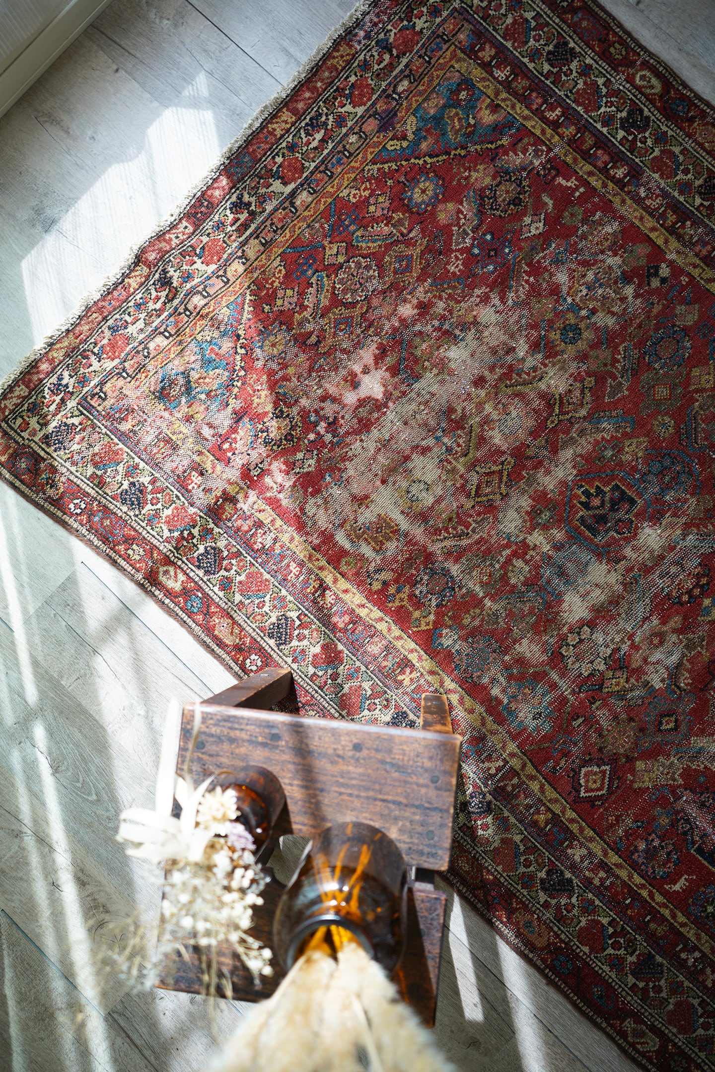 385】Antique Persian Malayer rug 1920's - 1940's 385】Antique Persian Malayer rug 1920's - 1940's
