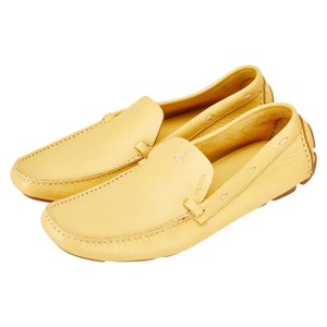 プラダ - ドライビングシューズ サイズ：35 イエロー レザー レディース PRADA 【中古】