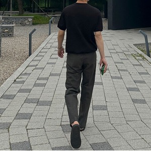 ストレートカジュアルグレーパンツ　MT0080434