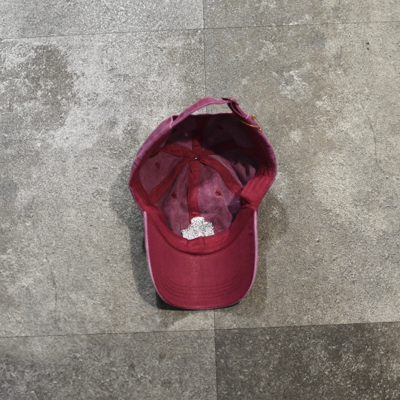 zebra embroidery fade 6 panel cap