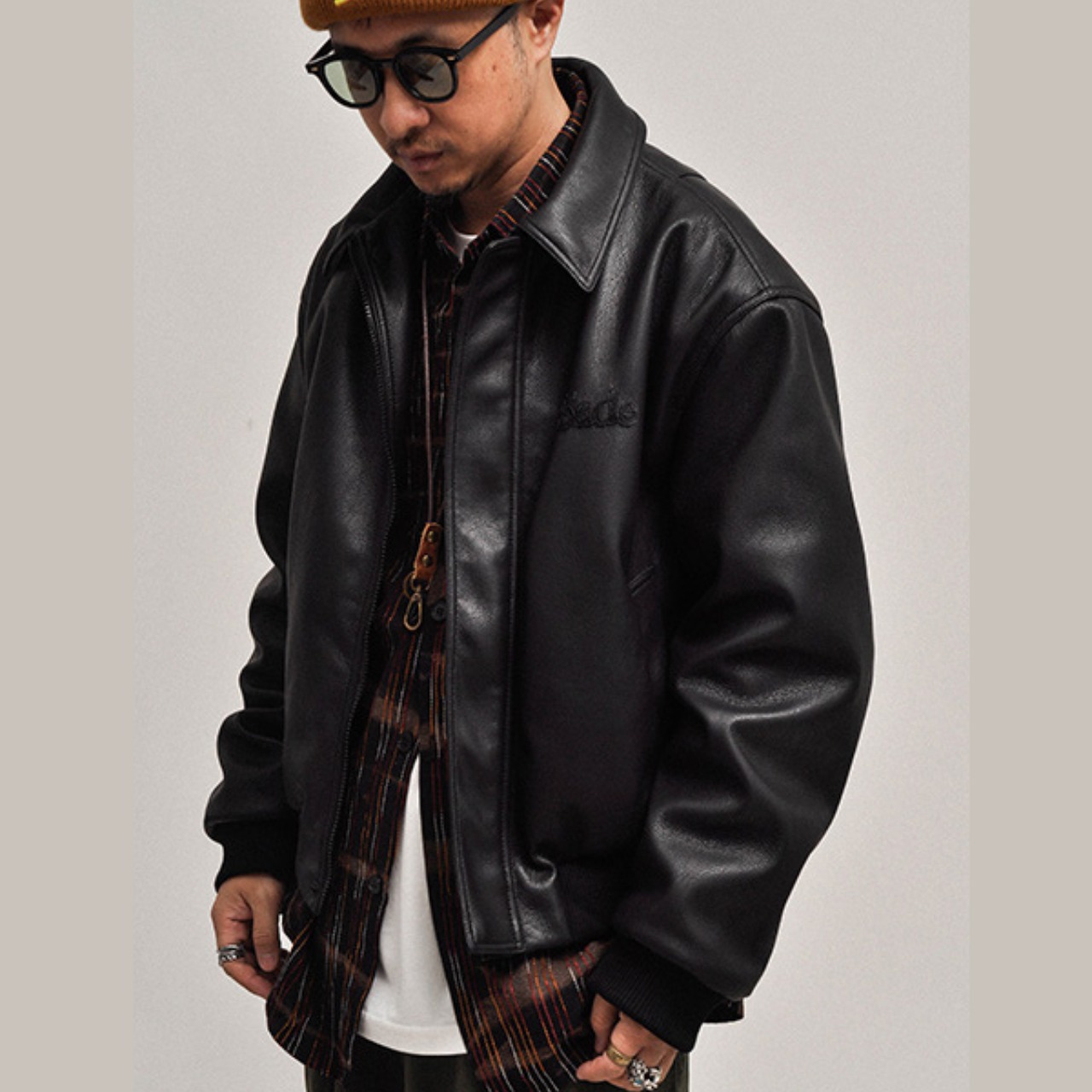 Y2KモータークラシックPUレザージャケット K5455 - 8