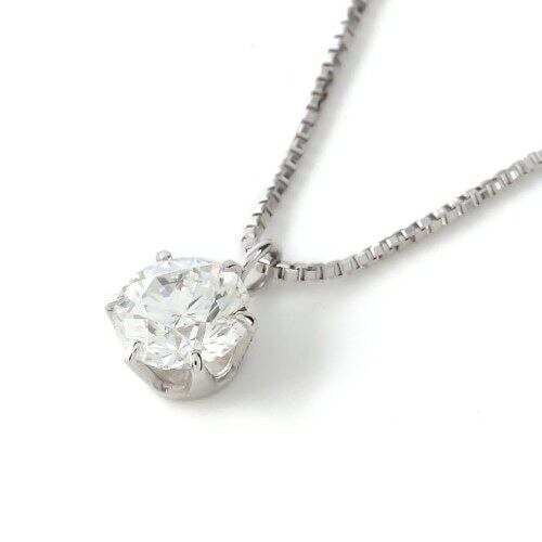 53】0.33ct / E / VS2 / 3EX【一粒ダイヤモンドネックレス】 | VENUS