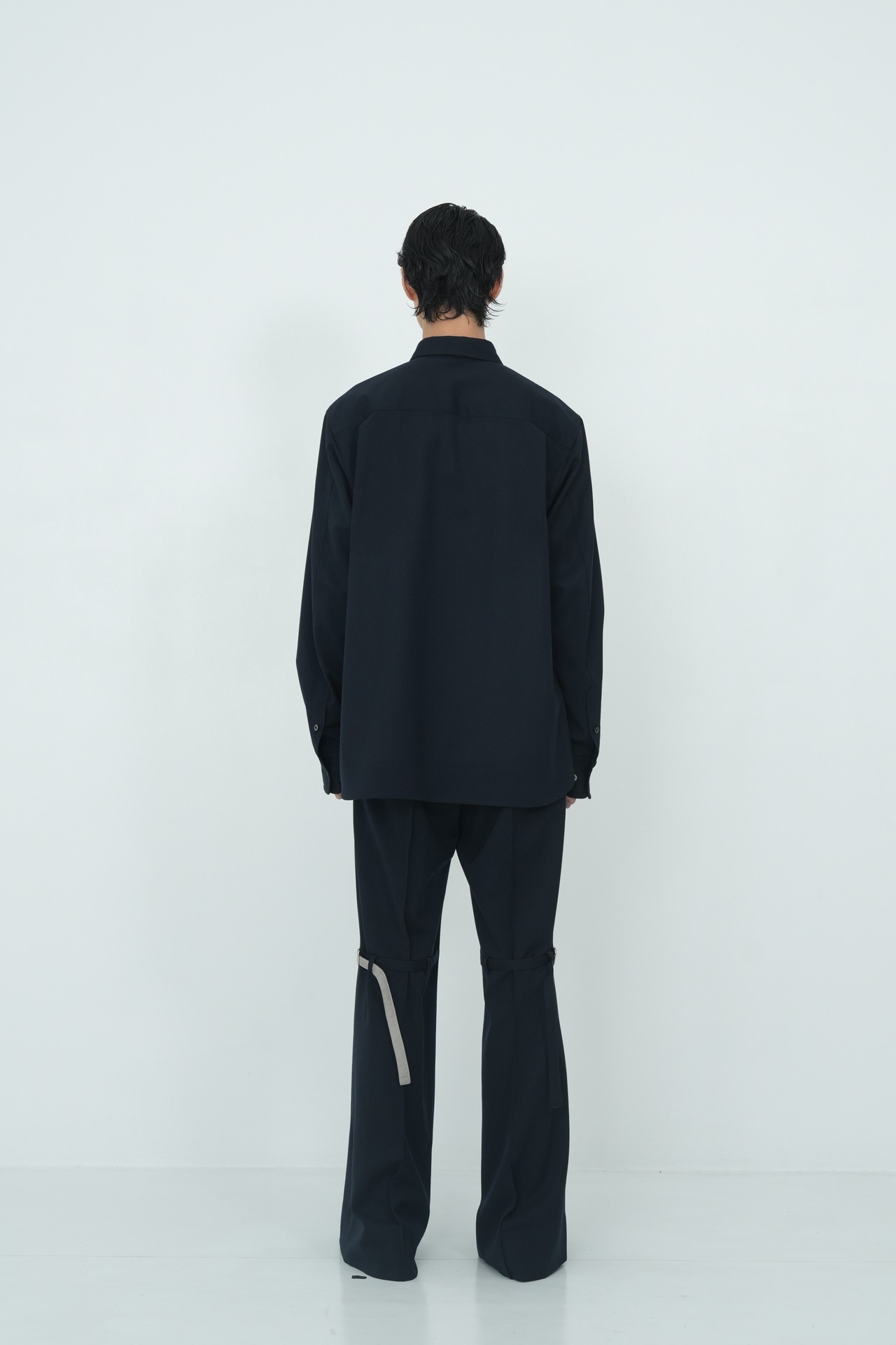 【26AW | MEN】Tamme タム / SUITING SPORTS SHIRT / ウールシャツ  26A0373 - 6