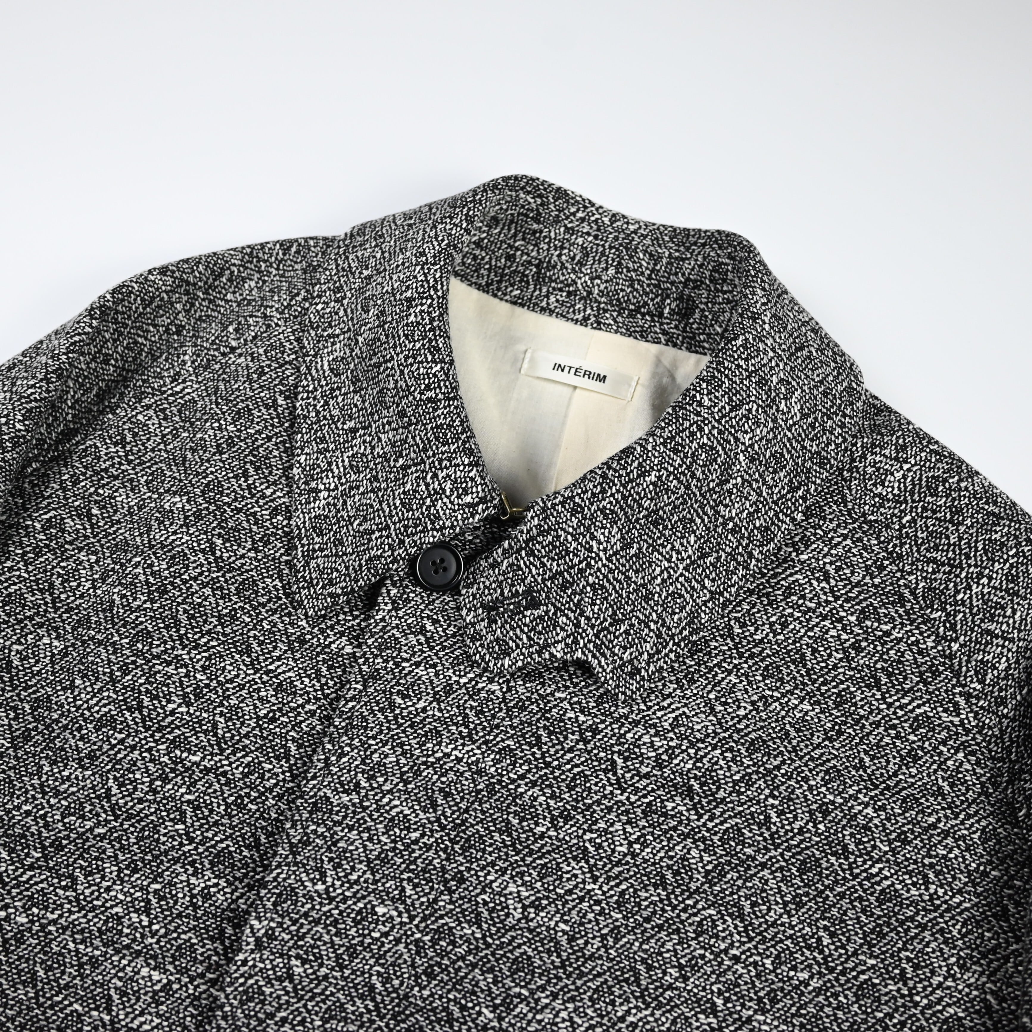 INTERIM / DOUBLE SIDED JACQUARD TWEED DEADSTOCK HYPER BIG HUNTING