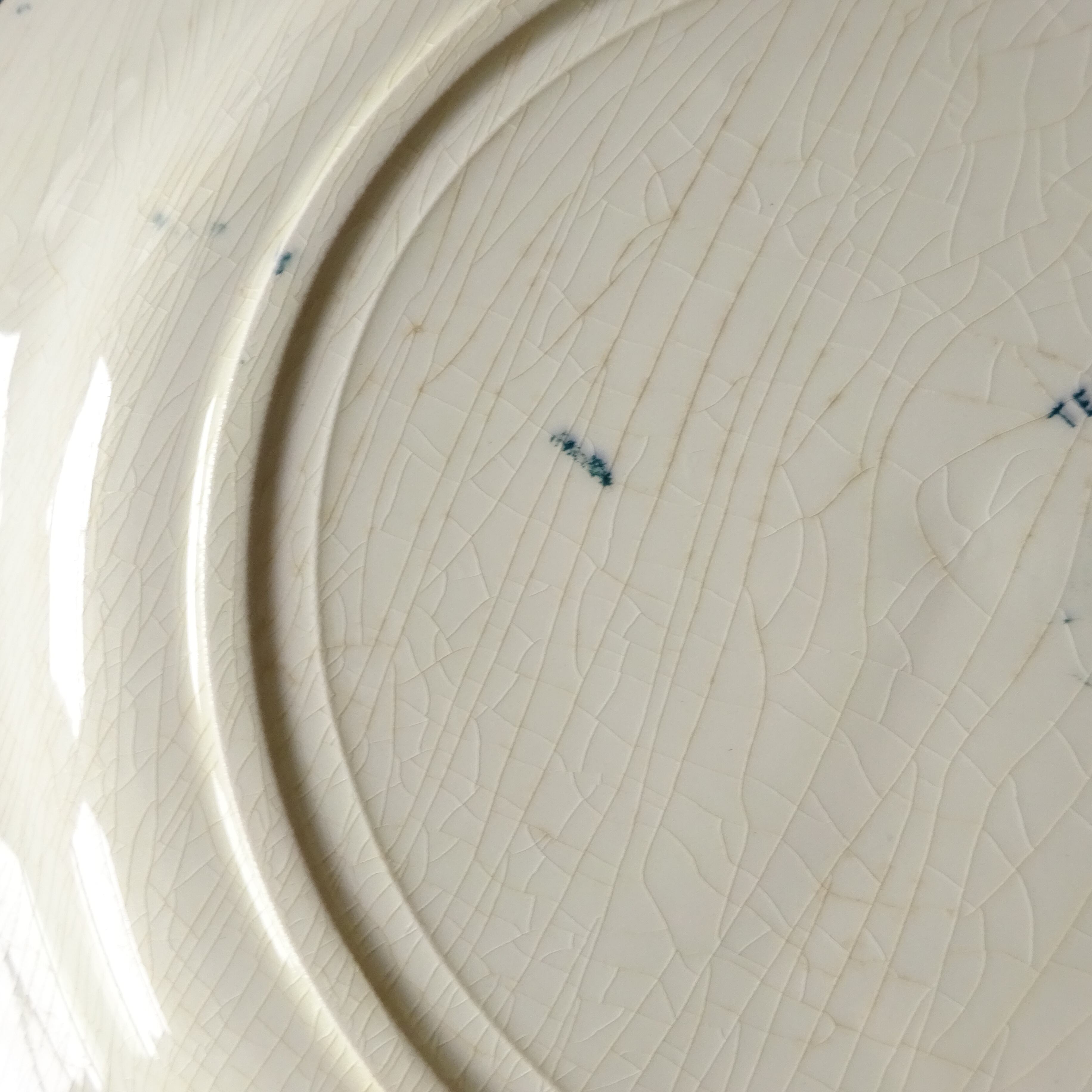 ☆TERRE DE FER Cleirefontaine modèle CHATEAUX 《CHATEAU DE ST GERMAIN》 assiette plate