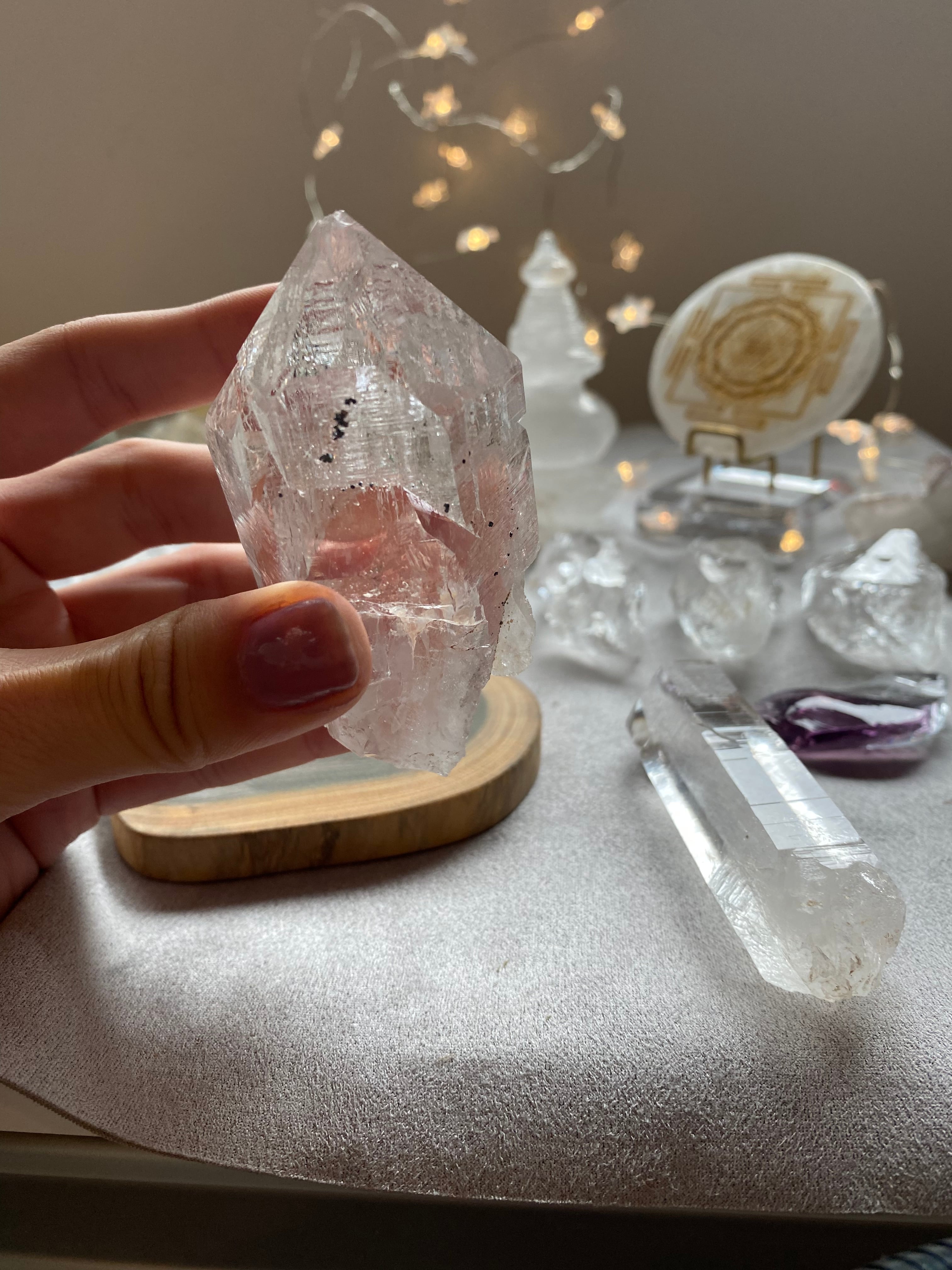 アナテース付きポイント大（マニハール産） | Crystal Shop Nice to