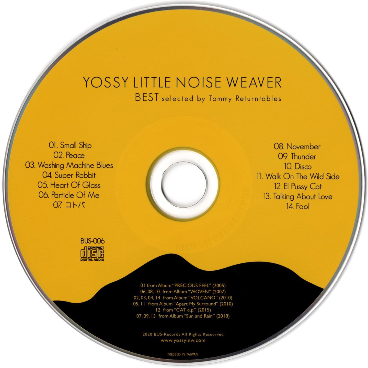 BEST　YOSSY LITTLE NOISE WEAVER