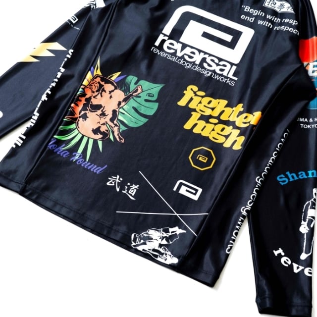 reversal】ALL STAR LONG RASH GUARD ラッシュガード【rvddw
