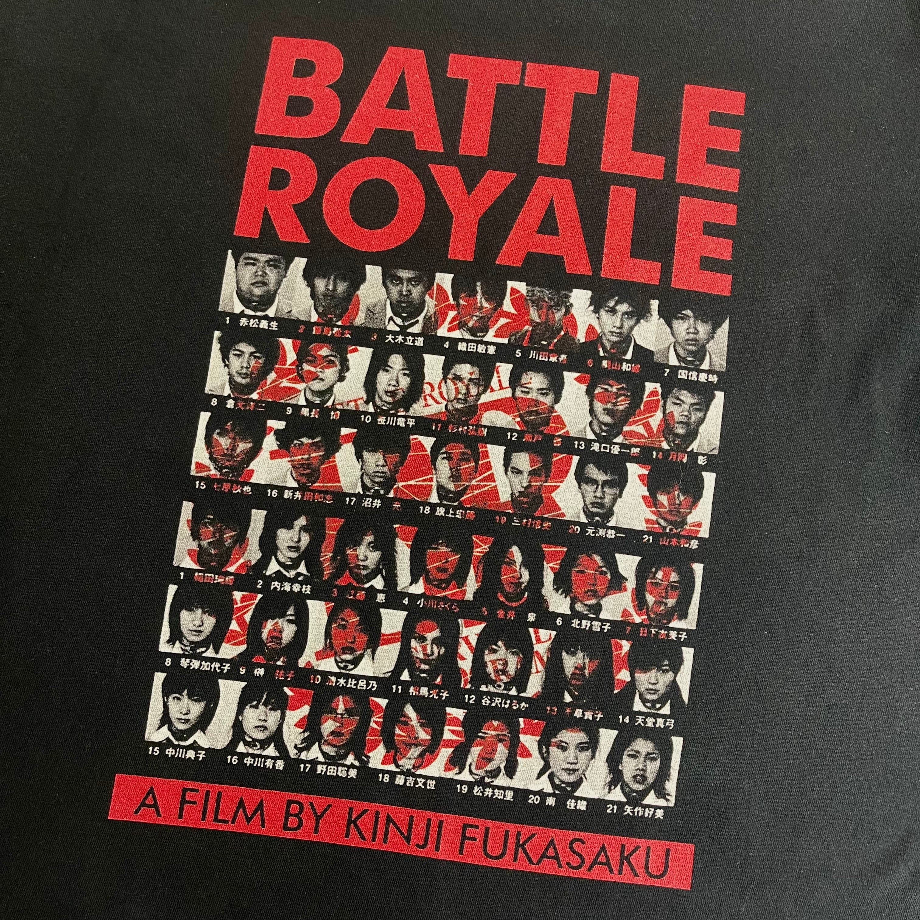【2円スタート!インスタLIVEオークション商品!】00s / Battle Royal / T-shirts / 【TS00000236011】