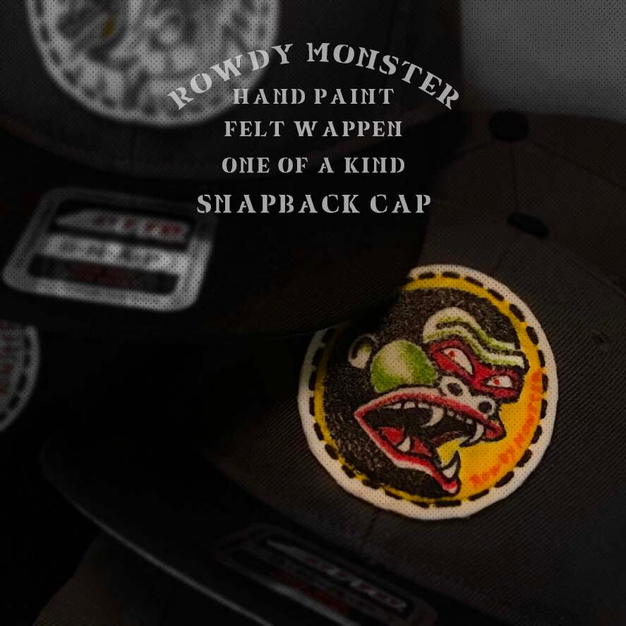 ROWDY MONSTER CAP