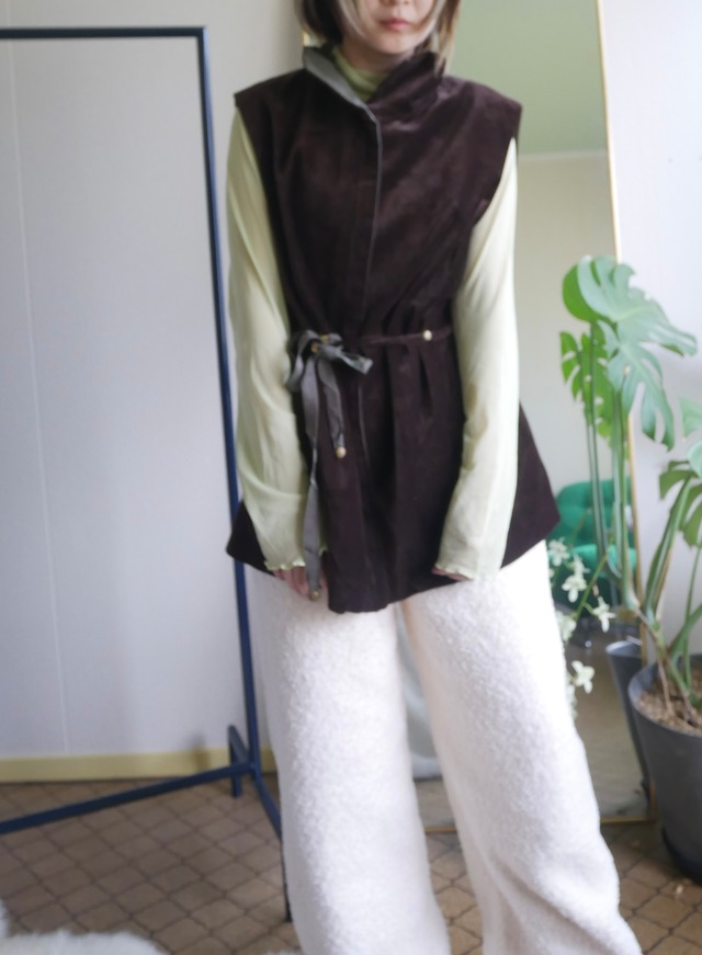 SERRA Sherpa fluffy Wide Easy Pants