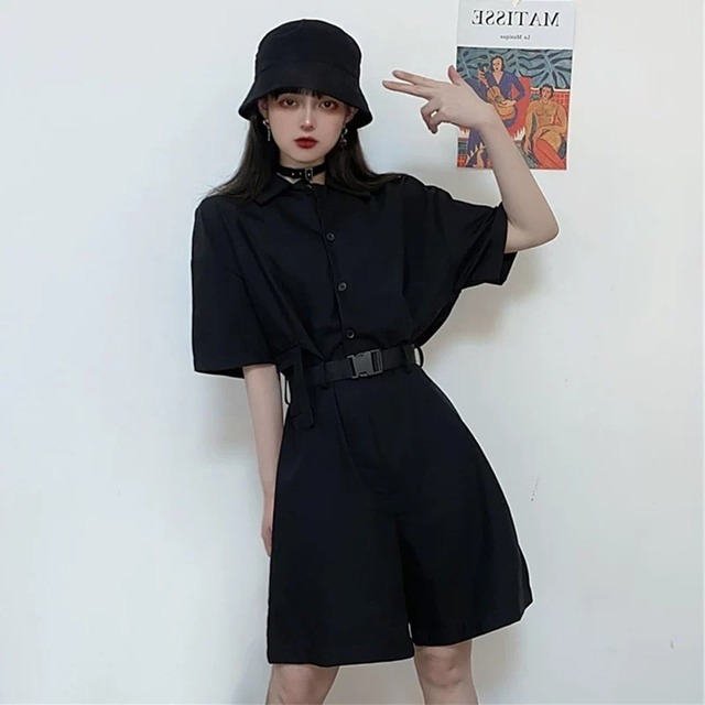 ワンピース ストリート系個性的無地ファッションワンピース Kodo7 Com ド定番から最新のものまで網羅 ストリート 系ファッション専門店