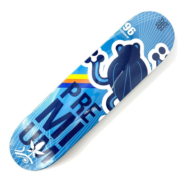 【7.5 MINI スケートボード デッキ】PREMIUM プレミアム NATURIA BLUE FROG KIDS
