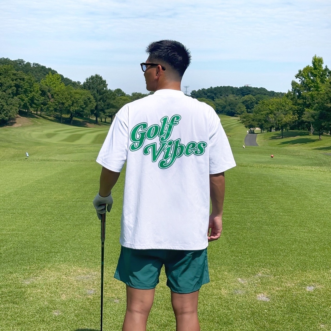 golf モックネックTシャツ