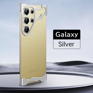 ◆Galaxy S25/S24/S23/Plus/Ultra◆ Aluminum Alloy Bumper Phone Case + Lens Film / アルミニウム バンパーケース + レンズ フィルム スマホケース