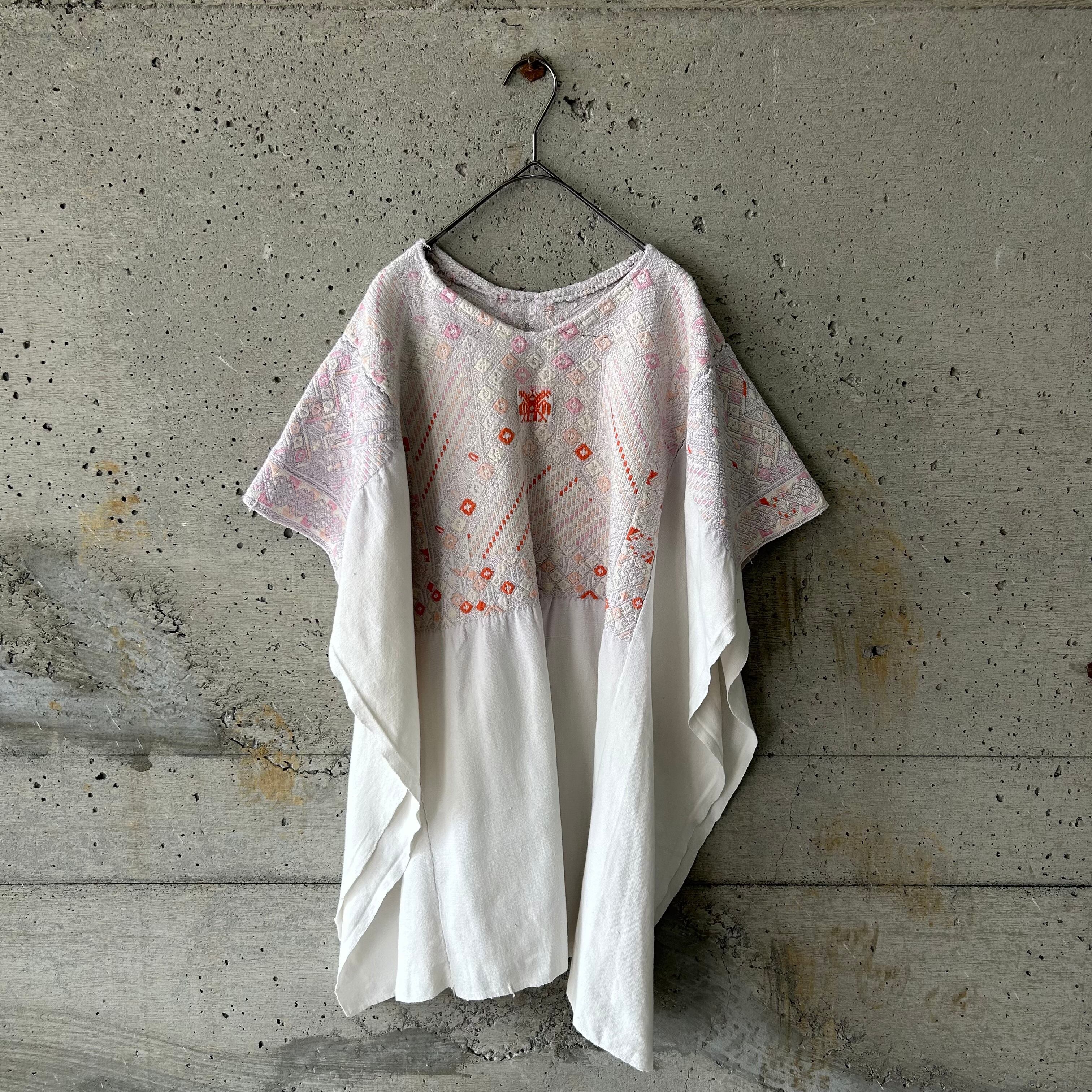 Hand embroidered poncho