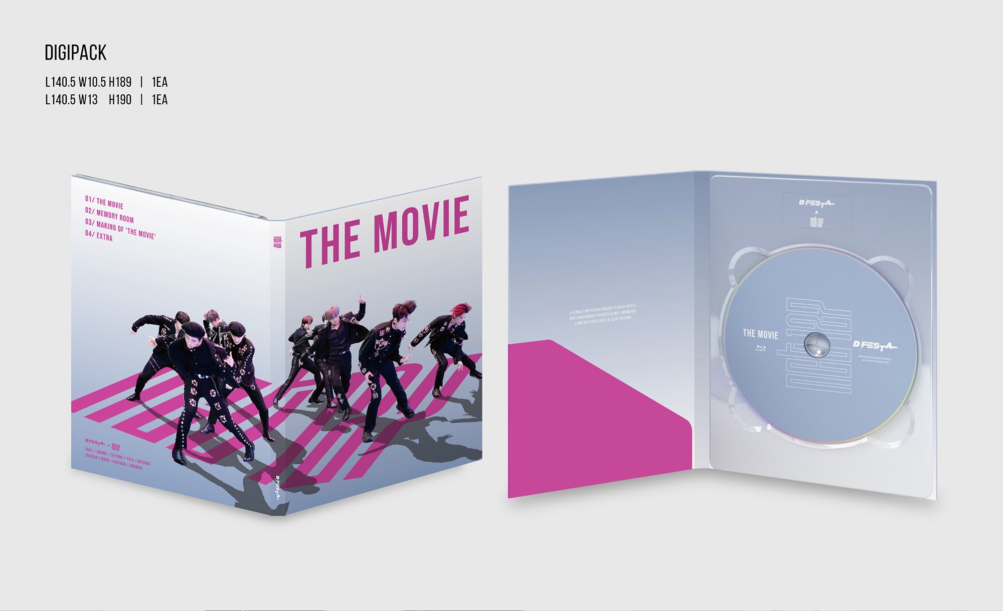 D'FESTA THE MOVIE NCT 127 version/Blu-ray | DIVISION1