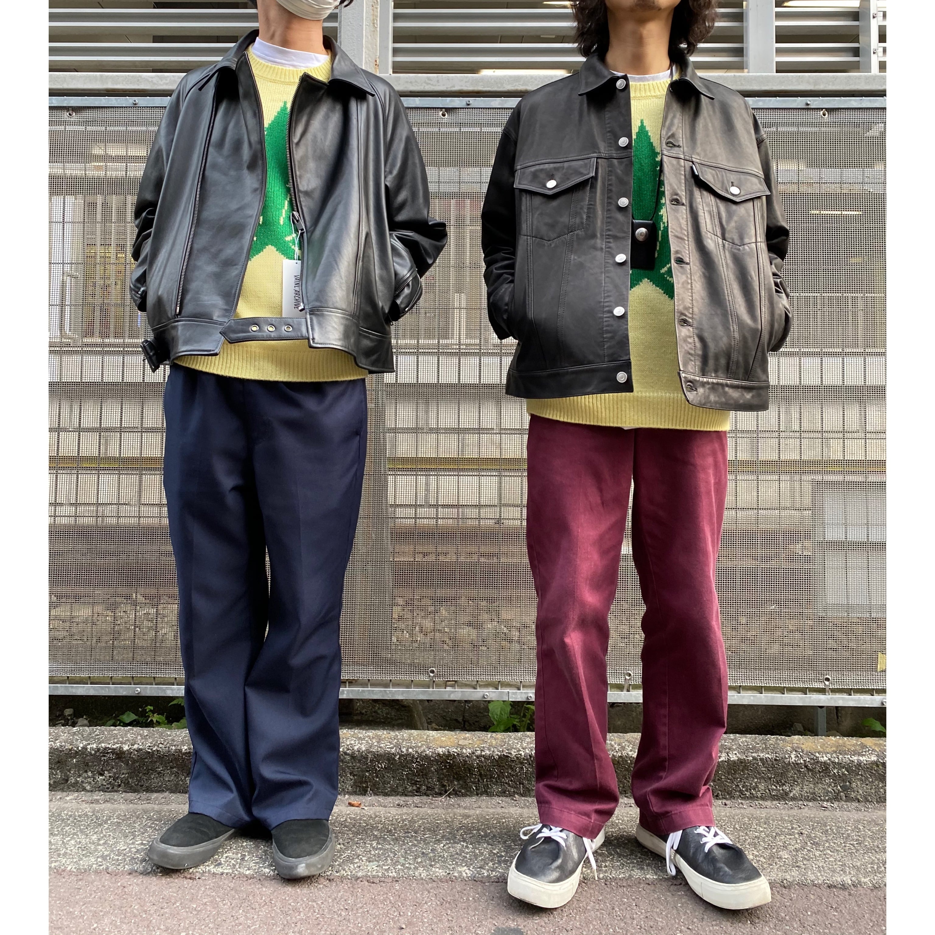 F-LAGSTUF-F】LEATHER JKT×blackmeans | HEIGHTS Online Store F-LAGSTUF-F】LEATHER JKT×blackmeans | HEIGHTS Online Store