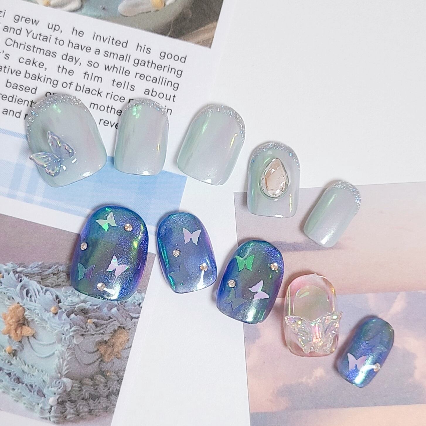 m*nl♡ページ オーダー ネイルチップ ♡様オーダーページ - メルカリ