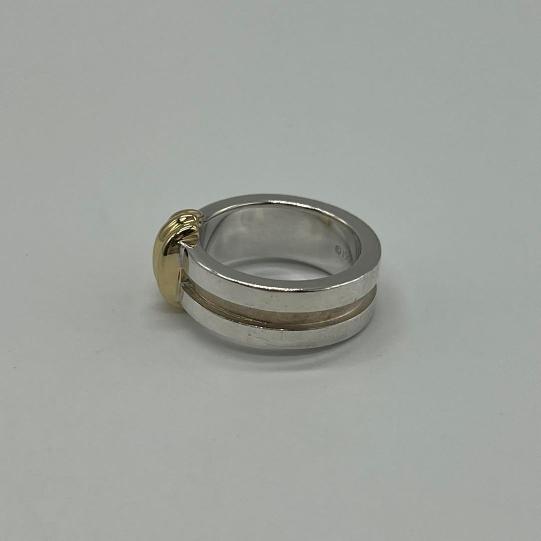 ティファニー TIFFANY グルーブドウィズ リング 10号 SV YGコンビ | Refind