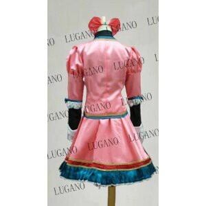 K1667 ディズニー ミニーマウス ランドホテル 風 コスプレ衣装 cosplay