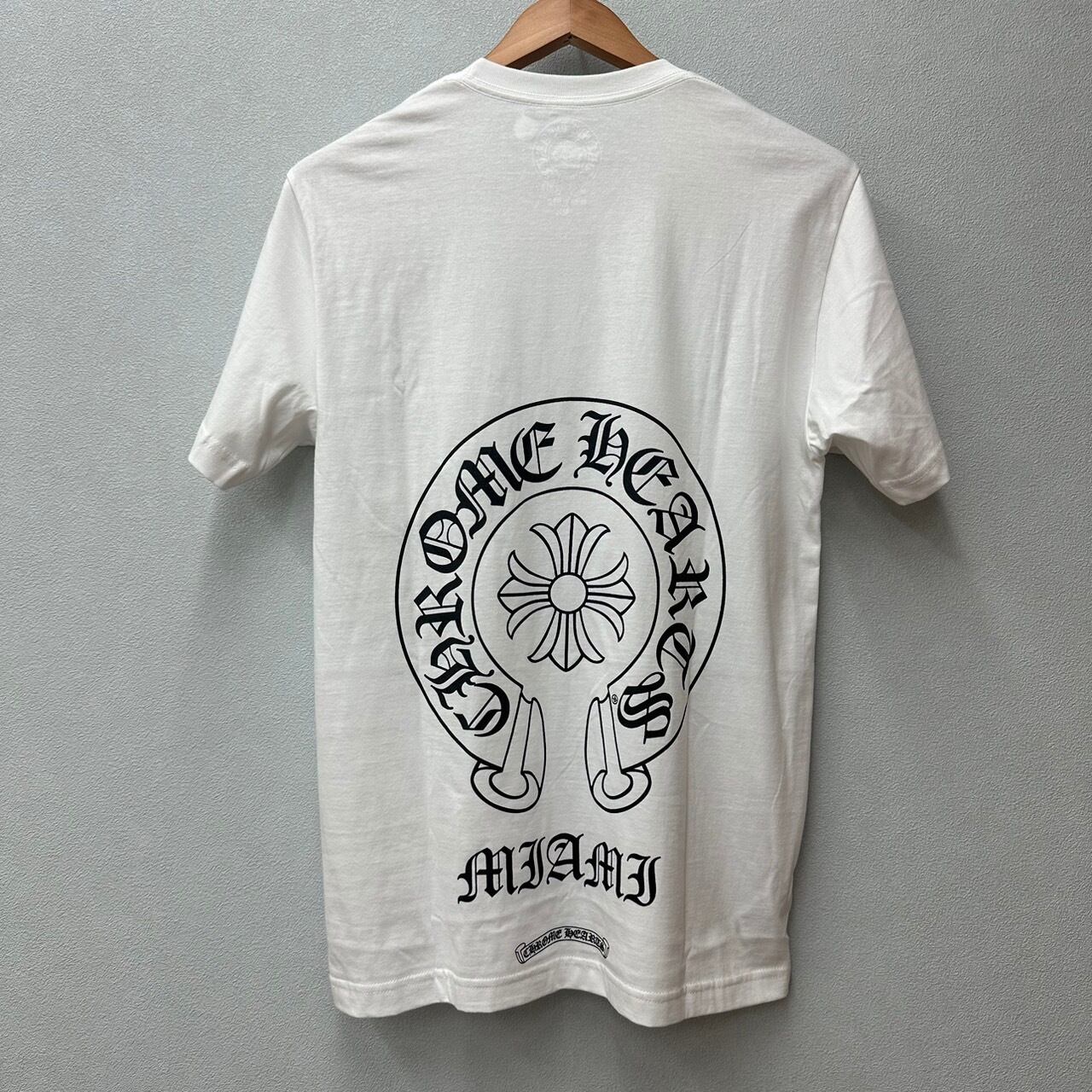 CHROME HEARTS クロムハーツ マイアミ限定 ホースシューTシャツ