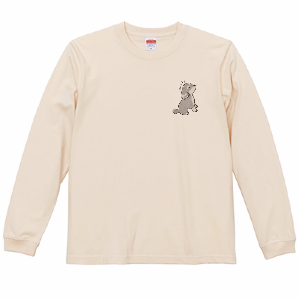 ゆるタッチロンT/シュナウザー