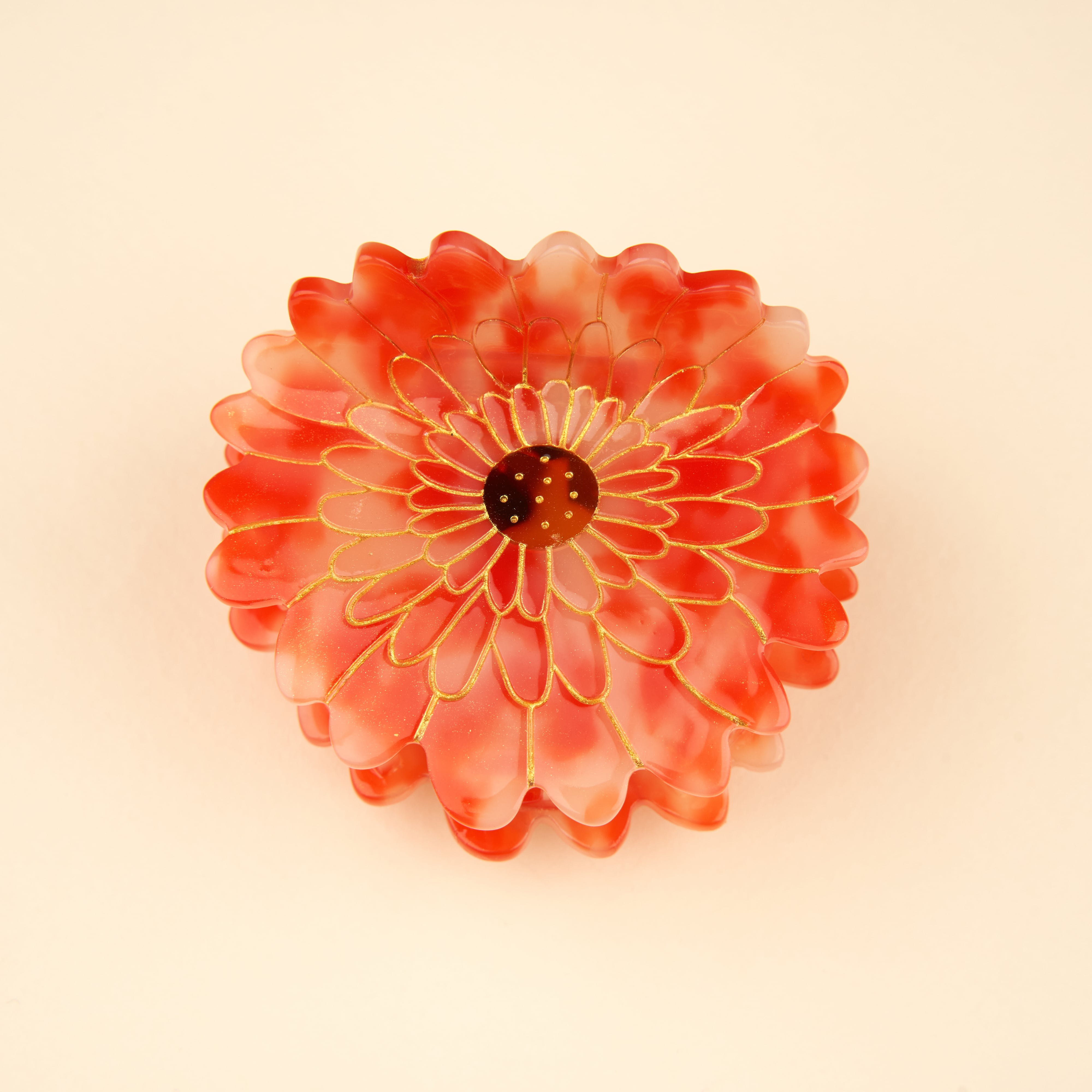 【Coucou Suzette Welcome  to the  cottage collection -Dahlia hair claw-】