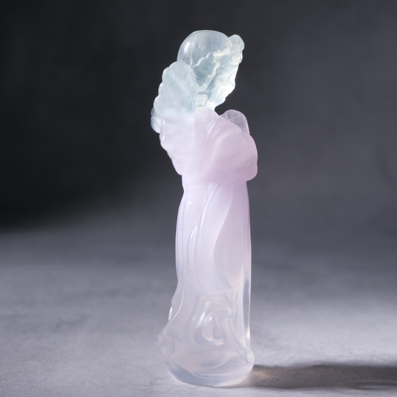 イットリウム フローライト 【天使 エンジェル】/ 彫刻