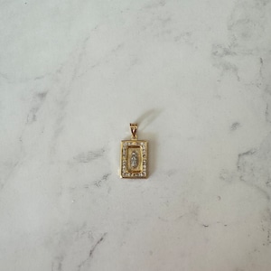 【GF3-22】14K gold filled mini maria charm