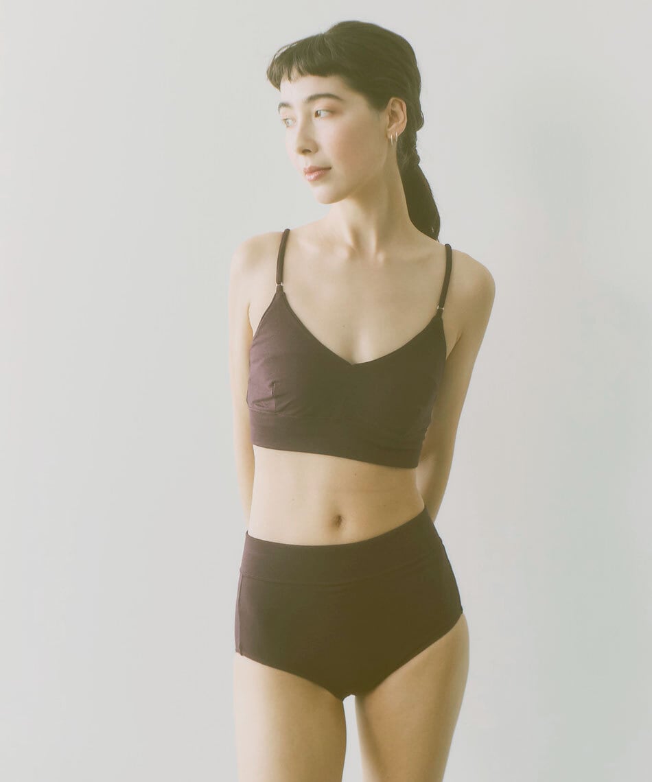 限定カラー入荷 ⭕️ me. / ブラトップ〈オーガニックコットン シトラテック〉