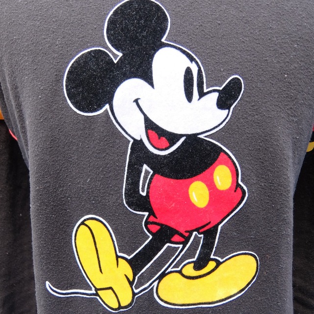 80 S Mickey Mouse Official Sweat 80年代 ミッキーマウス 公式スウェット Big Time ヴィンテージ 古着 Bigtime ビッグタイム