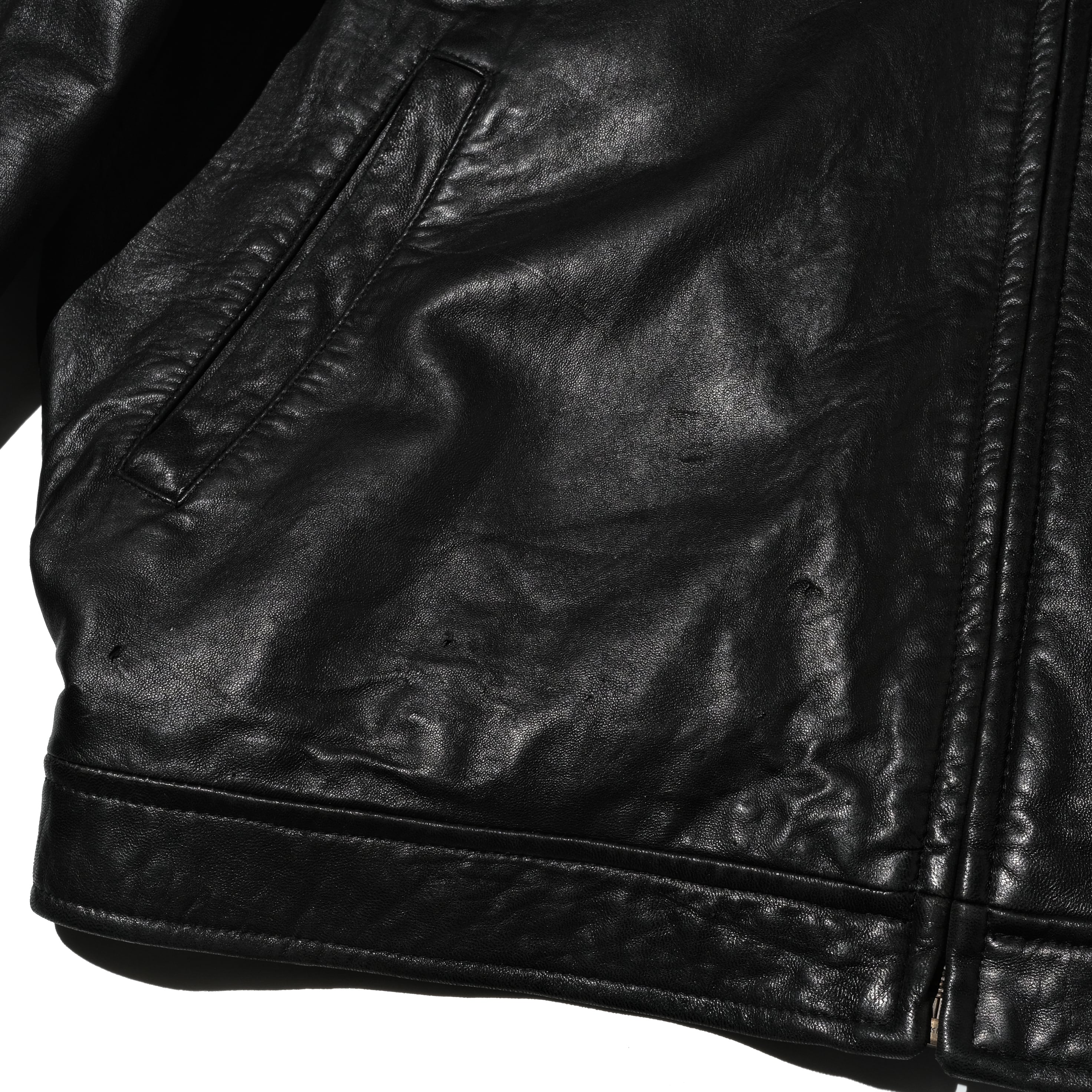 Polo by Ralph Lauren leather drizzler jacket [L] | goodbuy used