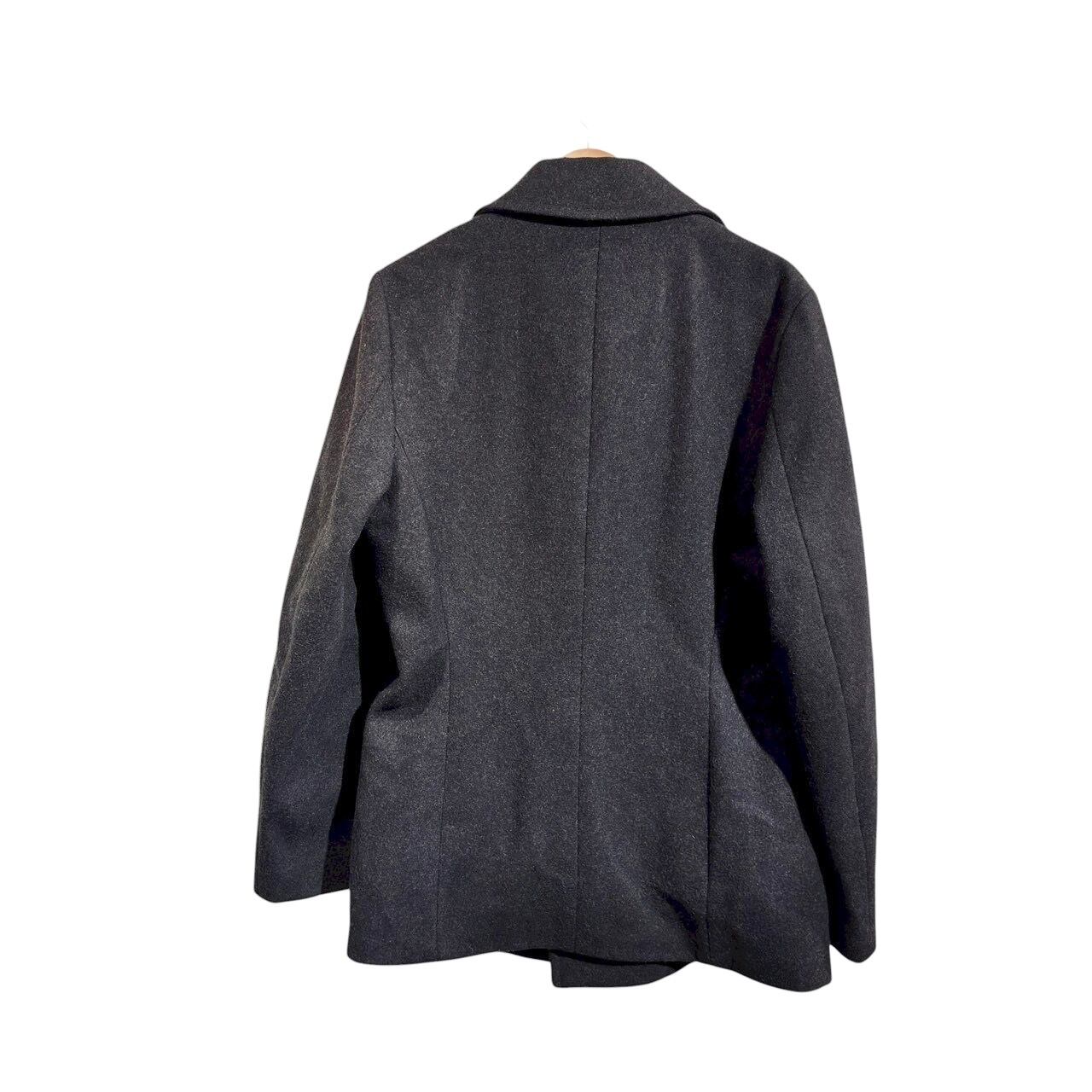 DIRK BIKKEMBERGS ウールピーコート 刺繍 coat pea design 1990s 