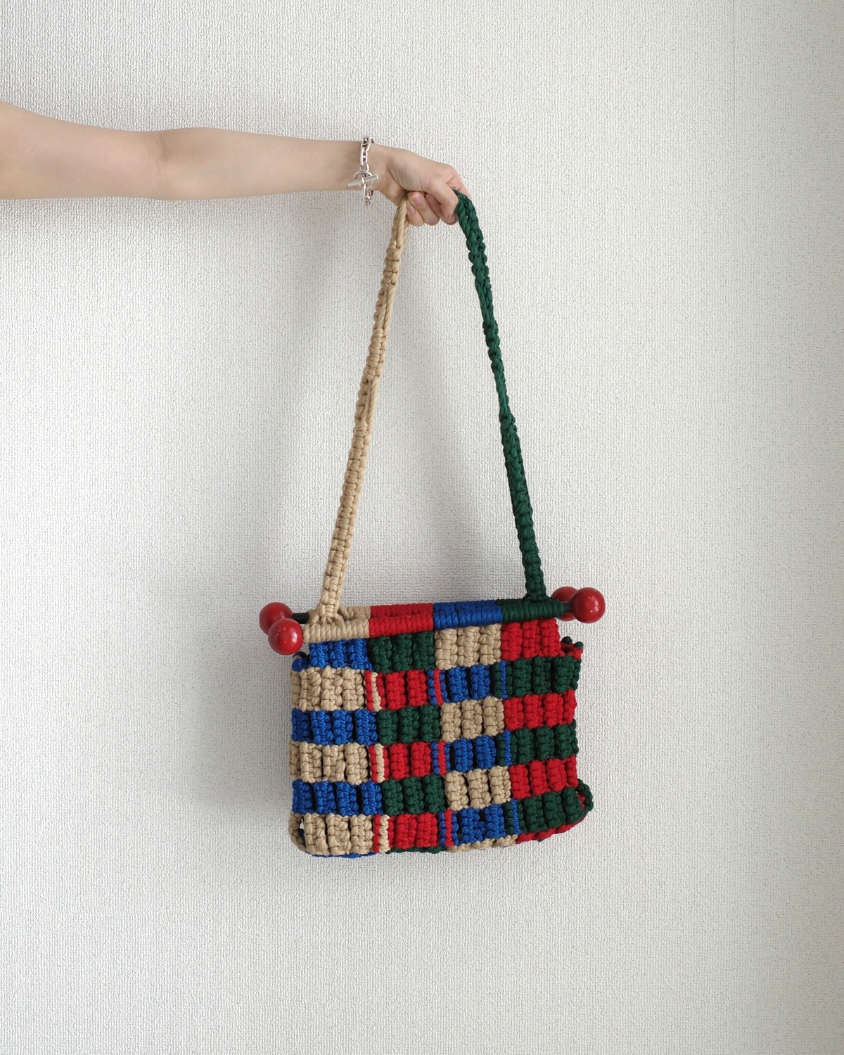 Colorful Woven Shoulder Bag Oasis the Surreal