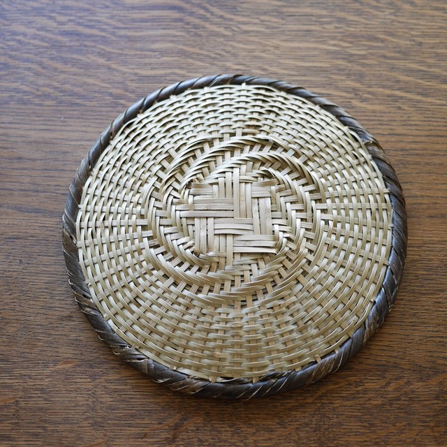 黒竹蕎麦ざる 24cm　タクミ製作所