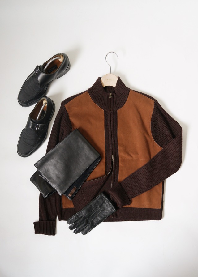 BALLY switching leather belted shoes