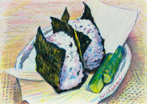 お昼の準備