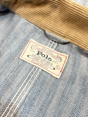 80〜90s Ralph Lauren "HBT" COVERALL MADE IN USA Size XL