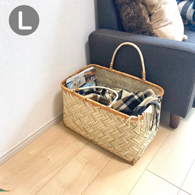 竹 バスケット Lサイズ  (BBA-705L)
