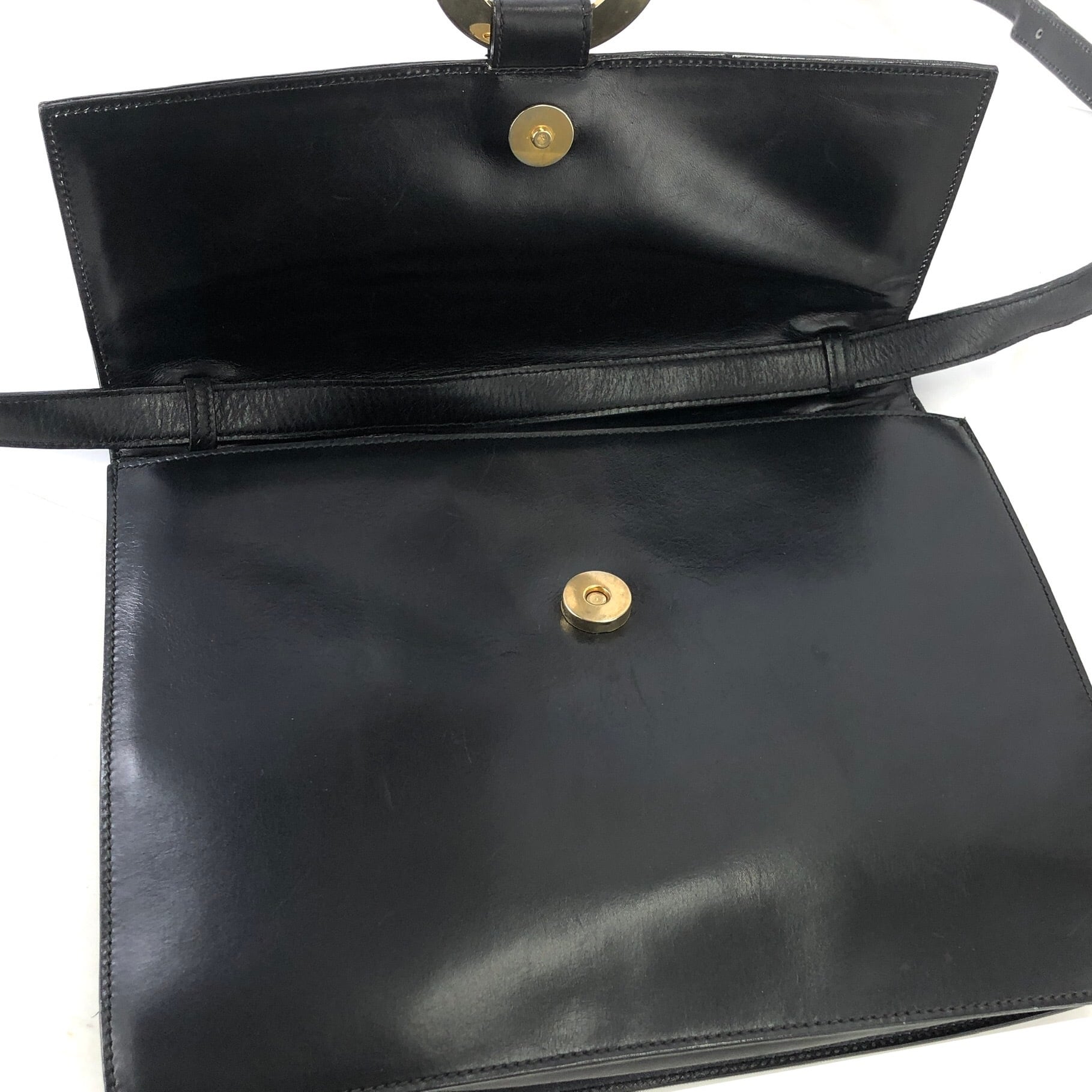 CELINE セリーヌ ロゴサークル レザー ショルダーバッグ CELINE セリーヌ ロゴサークル レザー ショルダーバッグ