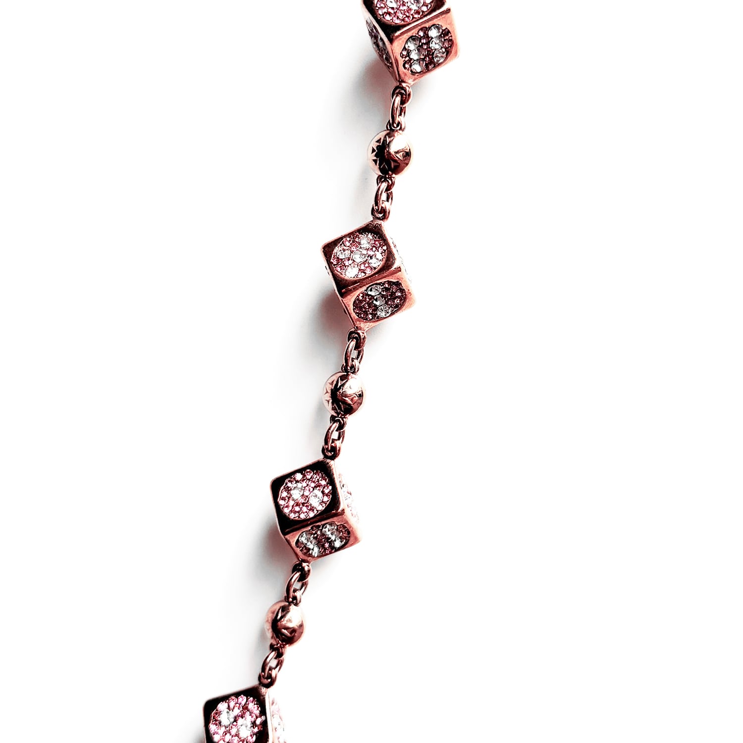 StarChain World / ROSE GOLD DICE WALLET CHAIN | HOLICK