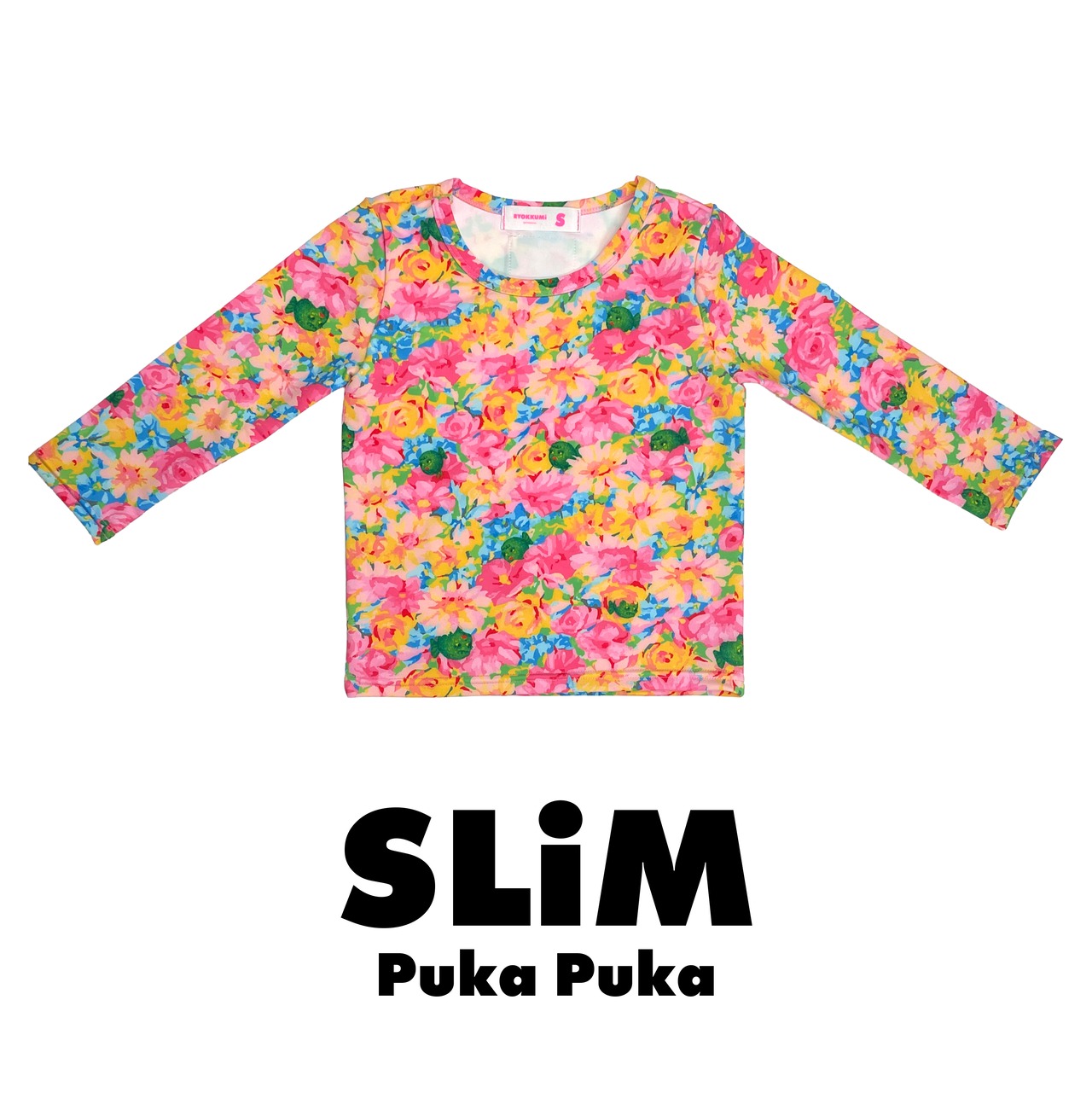 [受注] ぷかぷか SLIM T / スリムタイプ - 花畑