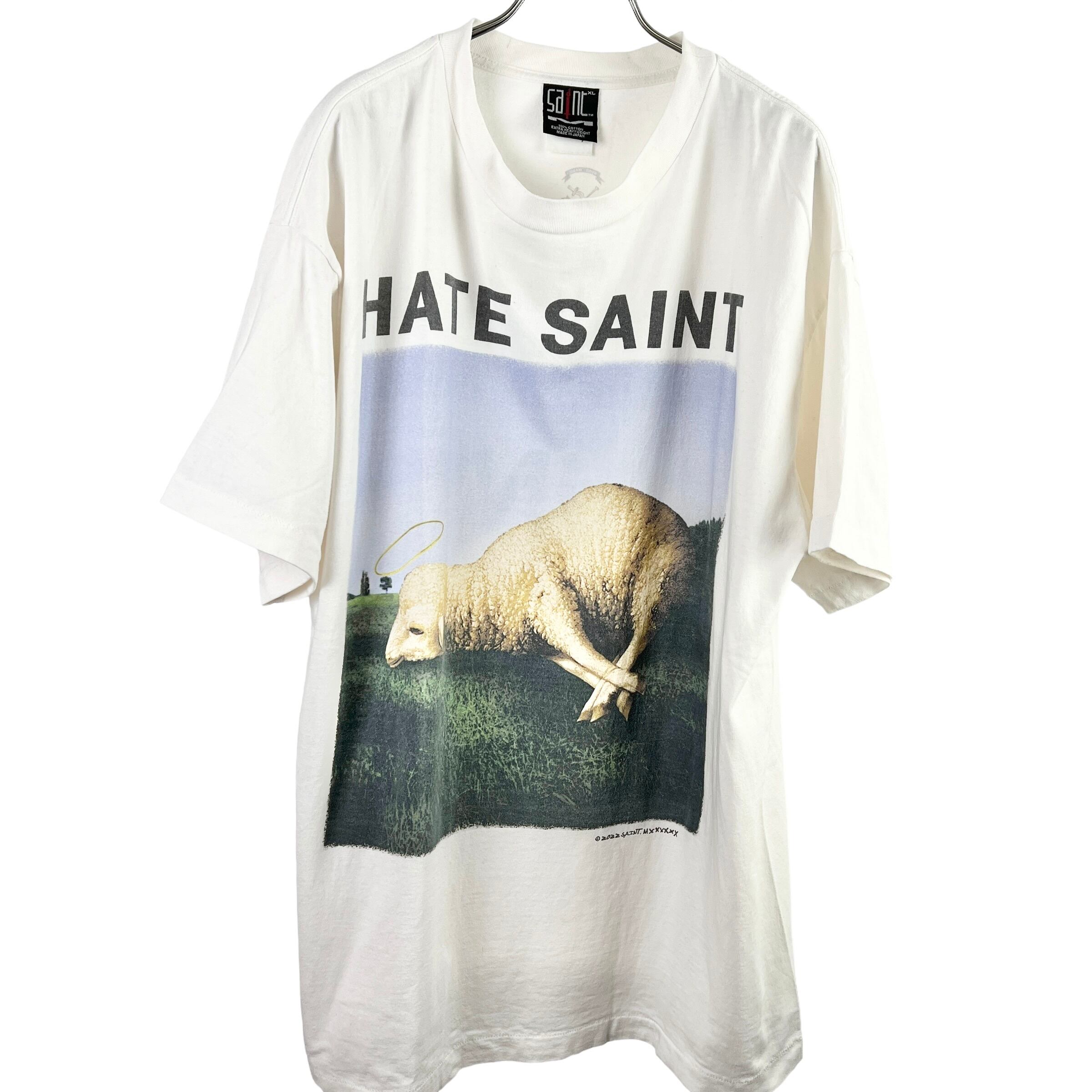 Saint Michael(セントマイケル) HATE SAINT SHEEP T Shirt (white